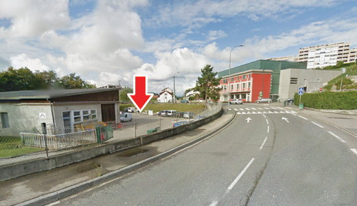 Le local de l'association Arc-en-Ciel, La Passerelle du Salève